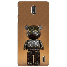 Чехлы для Nokia 1 Plus - Bearbrick Louis Vuitton (PREMIUMPrint)