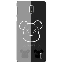 Чехлы для Nokia 1 Plus - Bearbrick Louis Vuitton (PREMIUMPrint) (БеарБрик глаза)