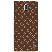 Чехлы Луи Витон для Nokia 1 Plus (AlphaPrint - LOUIS VUITTON) (фон LOUIS VUITTON)