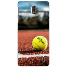 Чехлы с принтом Спортивная тематика для Nokia 1 Plus – Теннисный корт