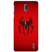 Чехол с человеком пауком для Nokia 1 Plus - (AlphaPrint) (Паук Марвел)