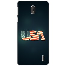 Чехол Флаг USA для Nokia 1 Plus – USA