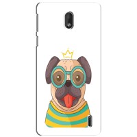 Бампер для Nokia 1 Plus с картинкой "Песики" – Собака Король