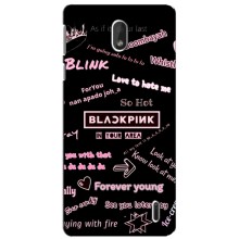 Чехол с музыкальной группой для Nokia 1 Plus (BLACKPINK)