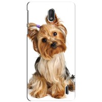 Чехол (ТПУ) Милые собачки для Nokia 1 Plus – Собака Терьер
