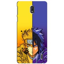 Купить Чехлы на телефон с принтом Anime для Нокиа 1 Плюс – Naruto Vs Sasuke