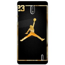 Силиконовый Чехол Nike Air Jordan на Нокиа 1 Плюс – Джордан 23