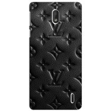 Текстурный Чехол Louis Vuitton для Нокиа 1 Плюс – Черный ЛВ