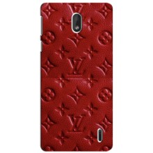 Текстурный Чехол Louis Vuitton для Нокиа 1 Плюс – Красный ЛВ