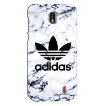 Чехлы Адидас для Nokia 1 (AlphaPrint) – Адидас на мраморе