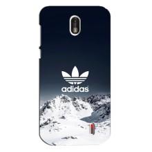 Чехлы Адидас для Nokia 1 (AlphaPrint) – Адидас в горах