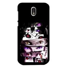 Чехлы Персонажи Аниме Наруто для Nokia 1 (AlphaPrint) – Глаза Anime