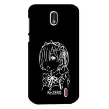 Чехлы Персонажи Аниме Наруто для Nokia 1 (AlphaPrint) – Re: Zero