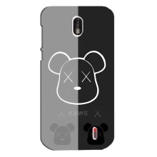 Чехлы для Nokia 1 - Bearbrick Louis Vuitton (PREMIUMPrint) (БеарБрик глаза)