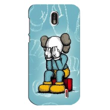 Чехлы для Nokia 1 - Bearbrick Louis Vuitton (PREMIUMPrint) (Плач Bearbrick)