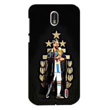 Чехлы для Nokia 1 (Leo чемпион) (AlphaPrint) – Месси Король