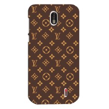 Чехлы Луи Витон для Nokia 1 (AlphaPrint - LOUIS VUITTON) (фон LOUIS VUITTON)