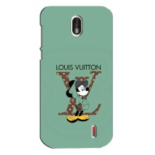 Чехлы Луи Витон для Nokia 1 (AlphaPrint - LOUIS VUITTON) (Микки Маус LV)