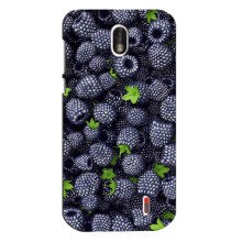 Чехлы с Фруктами для Nokia 1 (VPrint) (Ежевика)