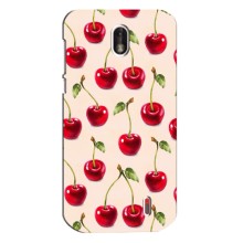 Чехлы с Фруктами для Nokia 1 (VPrint) (Вишня)