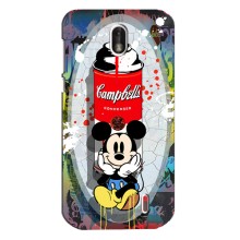 Чехол Disney Mouse Nokia 1 (PREMIUMPrint) (Американский Маус)