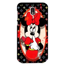 Чехол Disney Mouse Nokia 1 (PREMIUMPrint) (Минни Маус ЛВ)