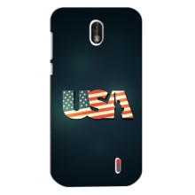 Чехол Флаг USA для Nokia 1 – USA