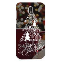 Різдвяні Чохли для Nokia 1 (VPrint) (Ялинка яскрава)