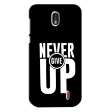 Силіконовый Чохол на Nokia 1 з картинкою НАЙК – Never Give UP