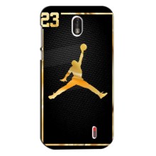 Силиконовый Чехол Nike Air Jordan на Нокиа 1 – Джордан 23