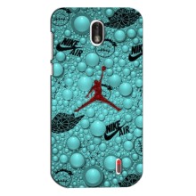 Силиконовый Чехол Nike Air Jordan на Нокиа 1 – Джордан Найк