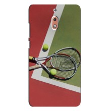 Чехлы с принтом Спортивная тематика для Nokia 2.1 (Ракетки теннис)