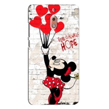 Чехол Disney Mouse Nokia 2.1 (PREMIUMPrint) (Heart Minni)