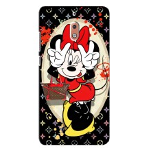 Чехол Disney Mouse Nokia 2.1 (PREMIUMPrint) (Минни peace)