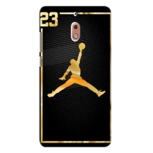 Силиконовый Чехол Nike Air Jordan на Нокиа 2.1 (Джордан 23)