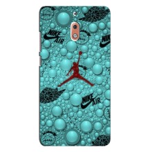 Силиконовый Чехол Nike Air Jordan на Нокиа 2.1 – Джордан Найк