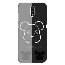 Чехлы для Nokia 2.3 - Bearbrick Louis Vuitton (PREMIUMPrint) (БеарБрик глаза)