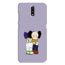 Чехлы для Nokia 2.3 - Bearbrick Louis Vuitton (PREMIUMPrint) (Дружба Беарбрик)