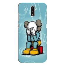 Чехлы для Nokia 2.3 - Bearbrick Louis Vuitton (PREMIUMPrint) (Плач Bearbrick)