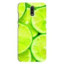 Чохли з фруктами для Nokia 2.3 (VPrint) (Лайм)