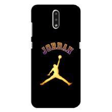 Чохли для Nokia 2.3 - з картинкою JORDAN (AlphaPrint) (Jordan Gold)