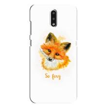 Чохли з картинкою Лисичка для Nokia 2.3 (VPrint) (Дівчинка Лиса)