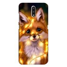 Чохли з картинкою Лисичка для Nokia 2.3 (VPrint) (Лисичка в гірляндах)