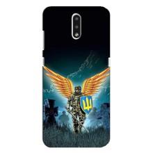 Чехлы с картинкой ЗСУ для Nokia 2.3 (AlphaPrint) (Солдат ЗСУ)