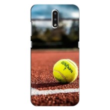 Чехлы с принтом Спортивная тематика для Nokia 2.3 – Теннисный корт