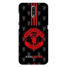 Чохол Манчестер Юнайтед для Нокіа 2.3 (AlphaPrint) (лого МЮ)