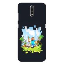 Чохол Майнкрафт на Nokia 2.3 (AlphaPrint) Minecraft (персонажі Minecraft)