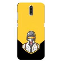 Чеjхол PUBG для Нокіа 2.3 (AlphaPrint) (Пабг в шоломі)