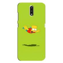 Чjхол з Сімпсонами для Nokia 2.3 (VPrint) (Барт Сімпсон)