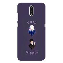 Чехлы Венсдей на Nokia 2.3 Уэнсдей (AlphaPrint) (Уэнздей и подруга)